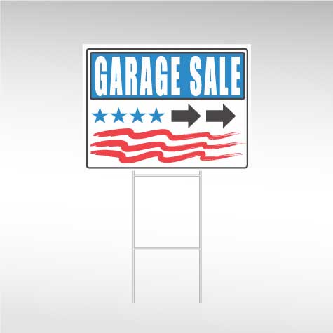 Single Sided Yard Signs